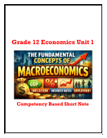 Grade 12 Economics Unit 1 Competency Based short Note.pdf